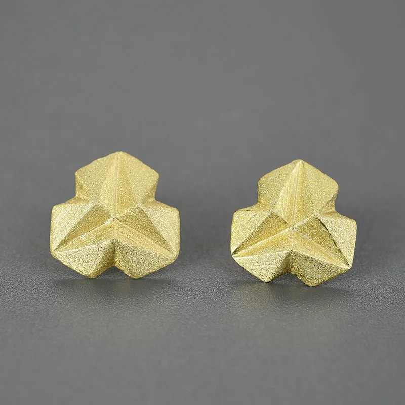 Triangle Flower - Stud Earrings | NEW