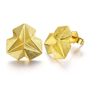 Triangle Flower - Stud Earrings | NEW