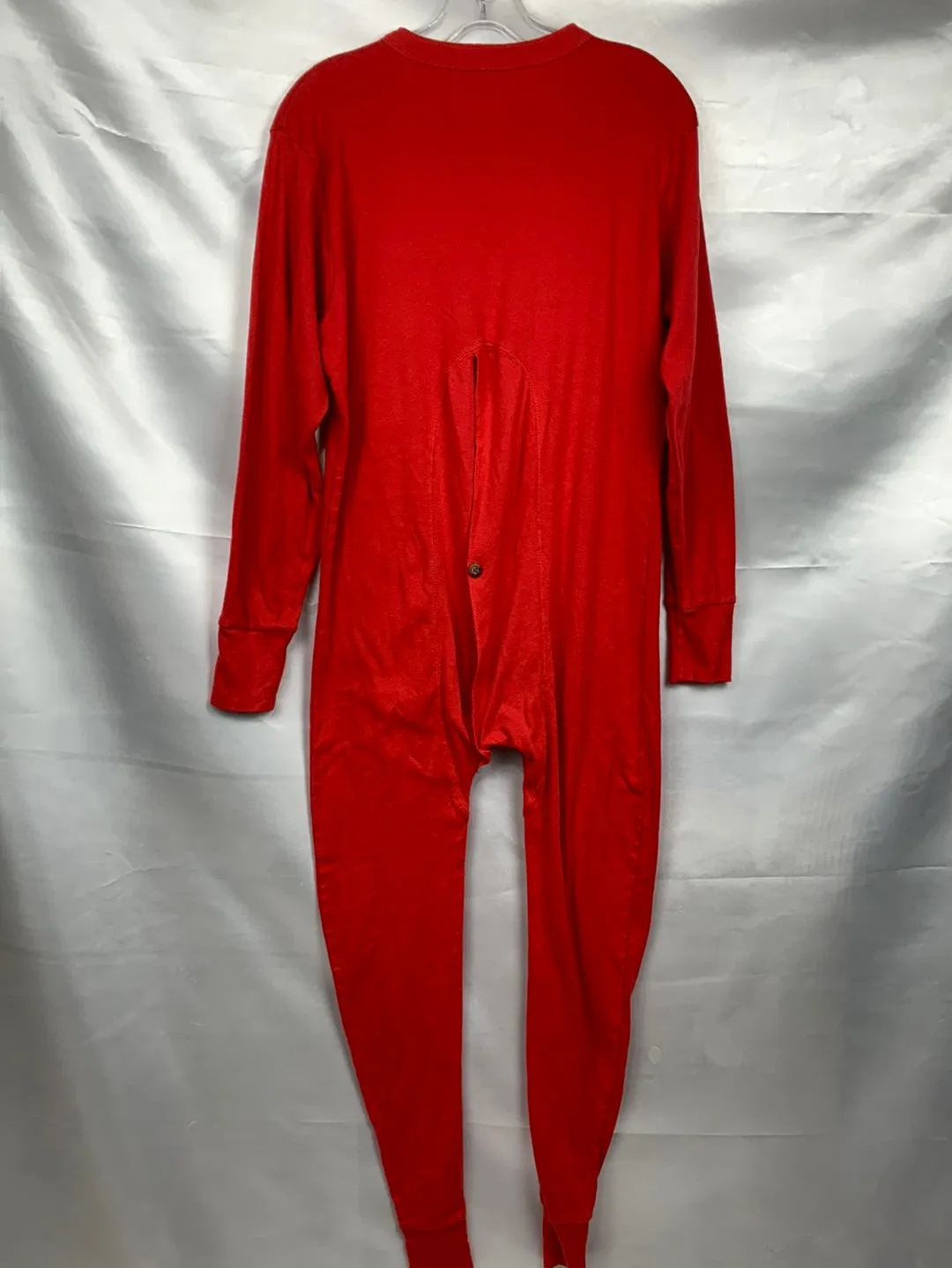 Union Suit Long Johns Thermal Underwear Mens 38 -40 Red