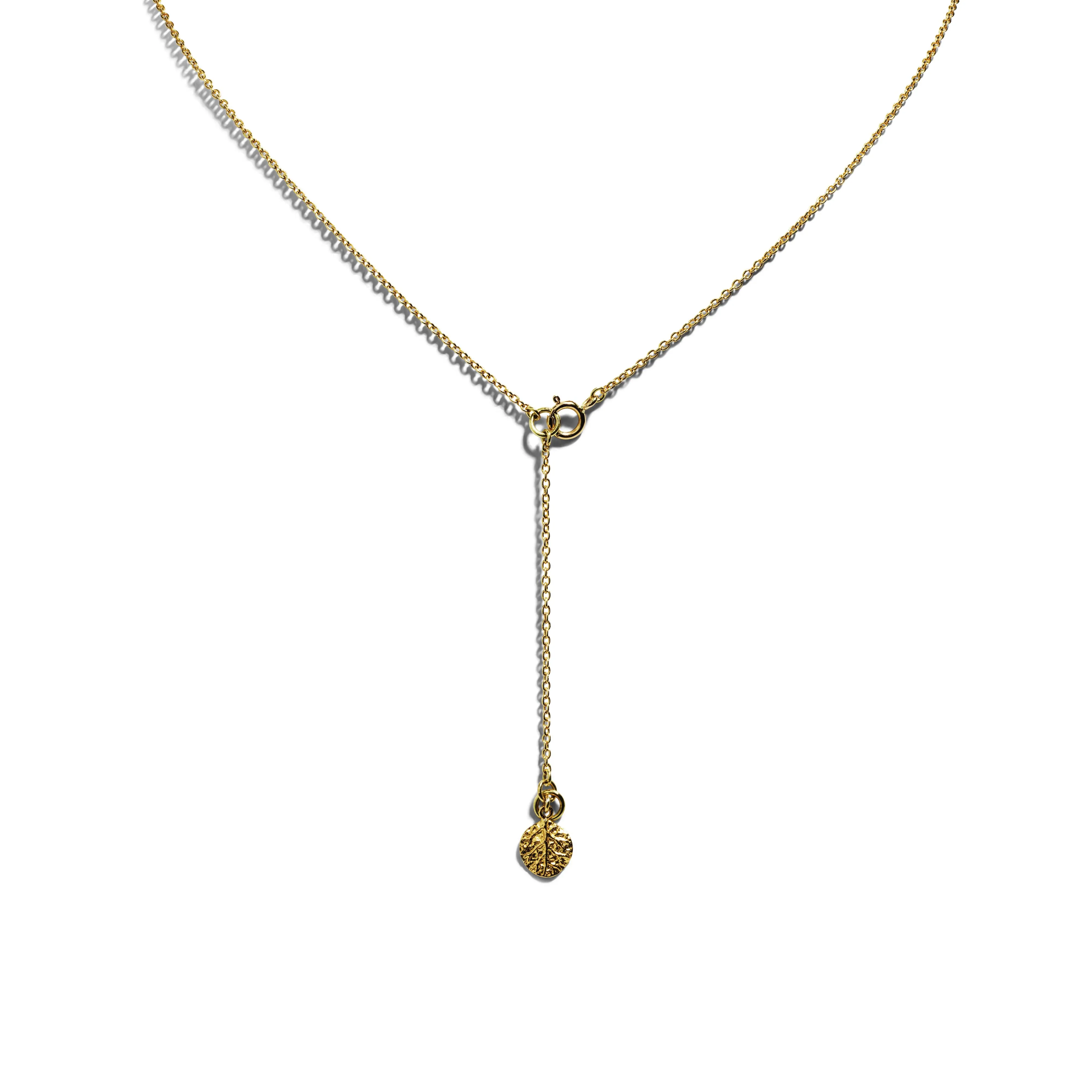 Vincent 15mm Pendant Necklace with Diamonds