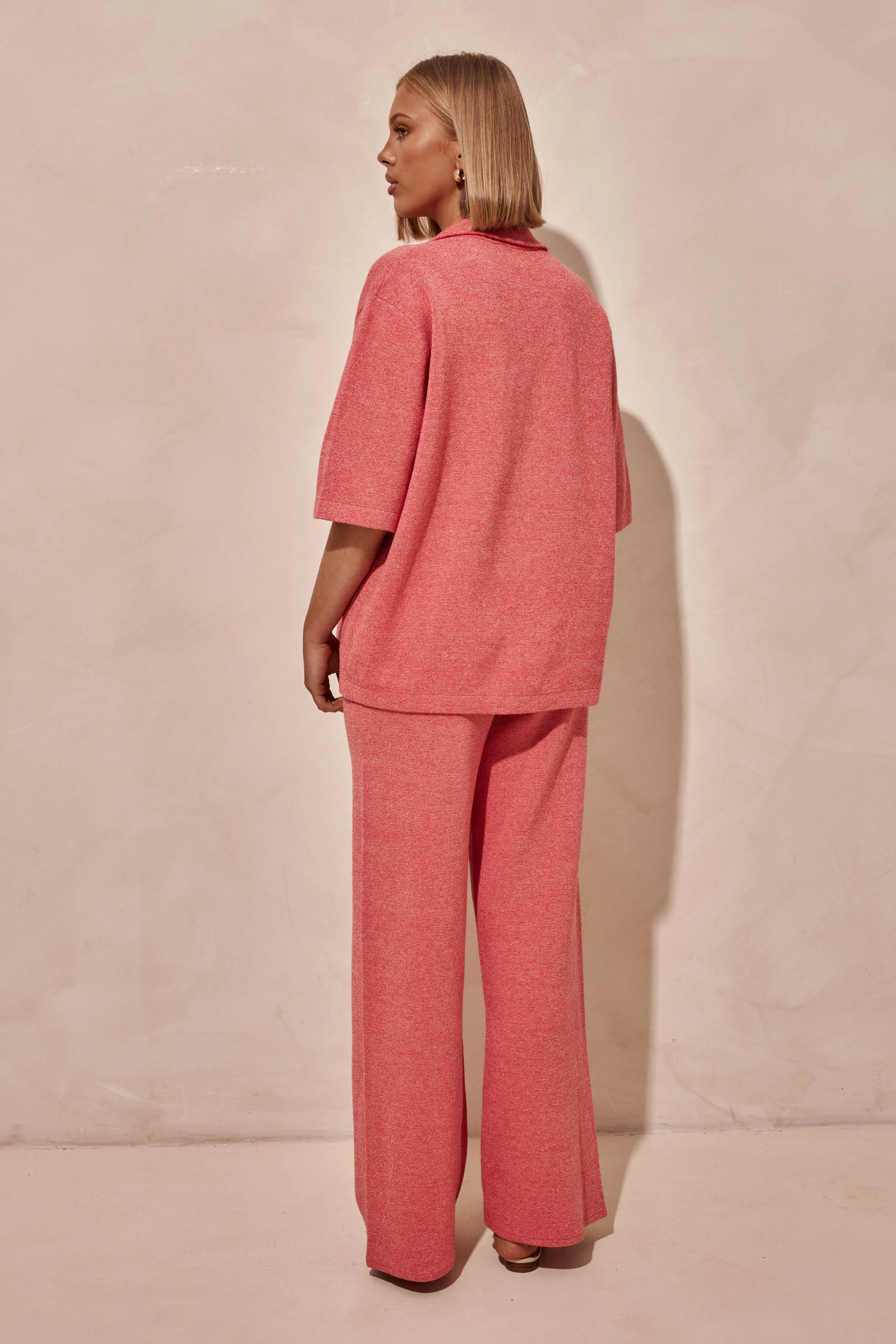 Viola Knit Shirt (Pink)