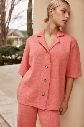 Viola Knit Shirt (Pink)