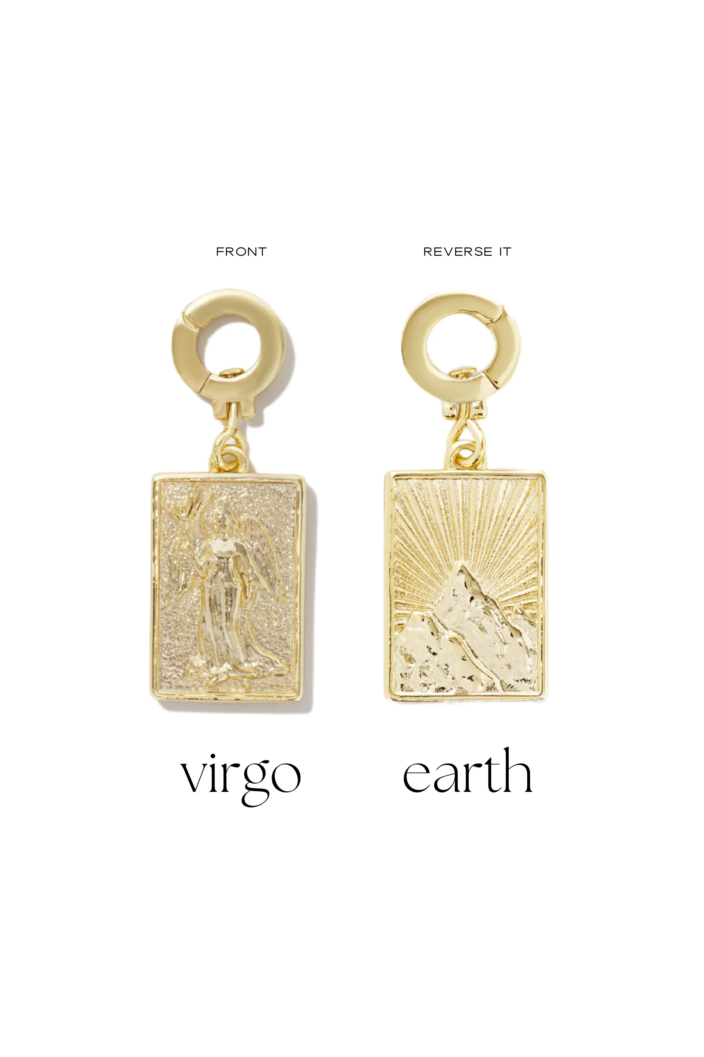 Virgo Zodiac Charm