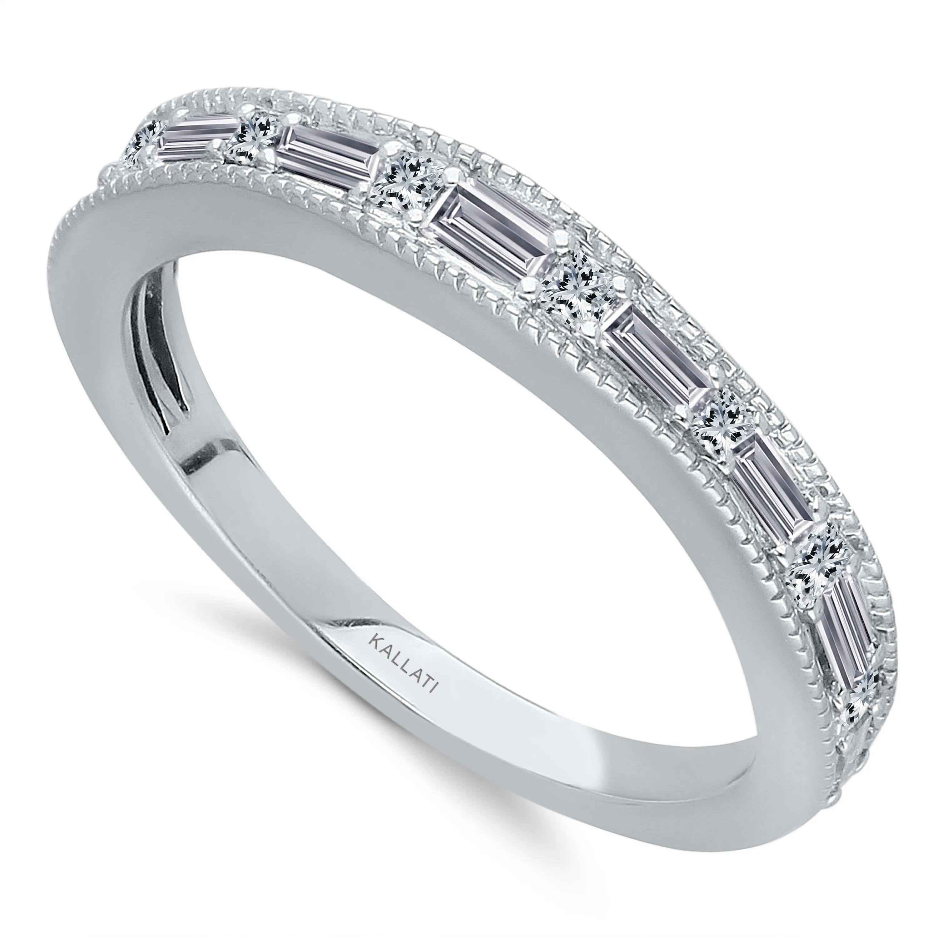 White Gold White Diamond Eternal Ring