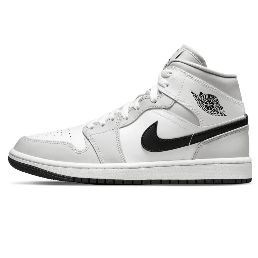 Wmns Air Jordan 1 Mid Light Smoke Grey