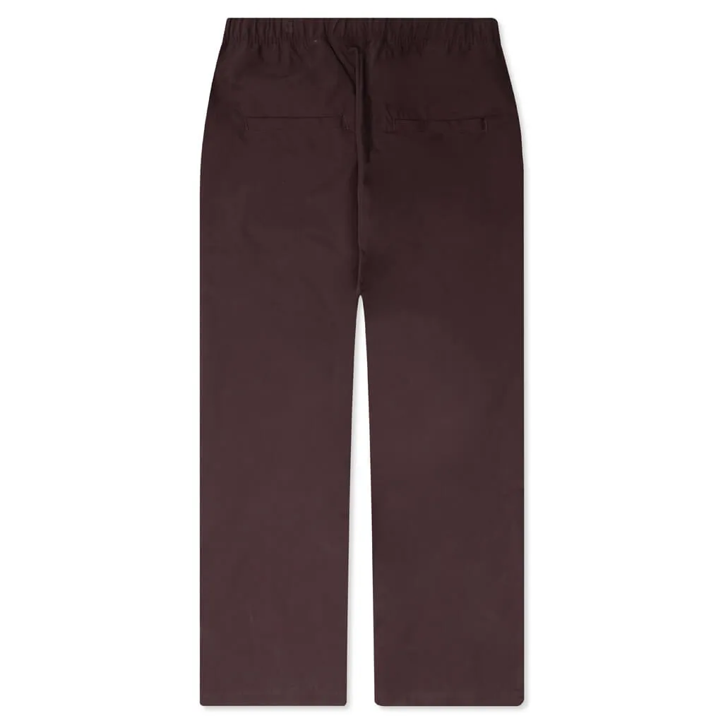 Women's Relaxed Trouser - Plum