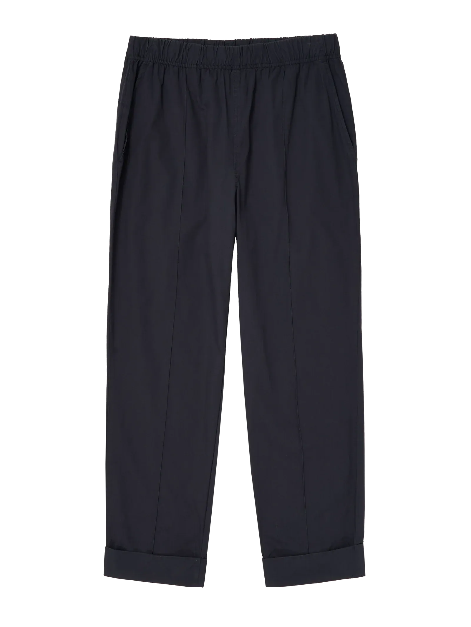 YARROW CRISP POPLIN PANT (NAVY) - WYETH